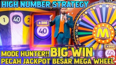 CARA JITU MENANG MEGA WHEEL | LIVE CASINO PRAGMATIC | MAX JACKPOT X500